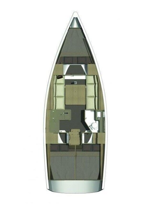Dufour 350 GL Spinaker