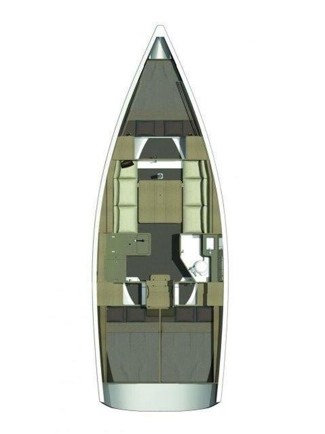 Dufour 350 GL Spinaker
