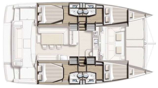 Fountaine Pajot Astrea 42 - 4 + 1 cab. Amapola