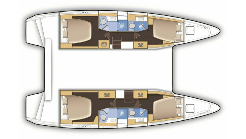 Lagoon 42 - 4 + 2 cab. Dream Waters