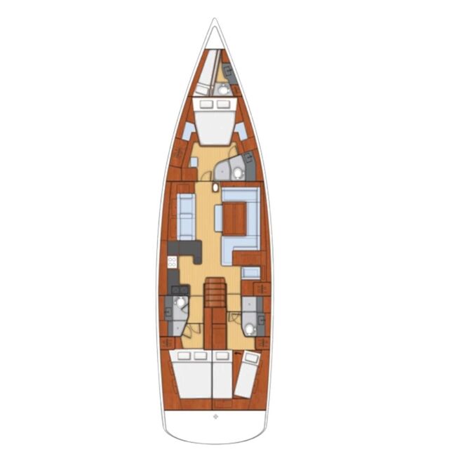 Oceanis 60 - 3 + 1 cab. Infinity