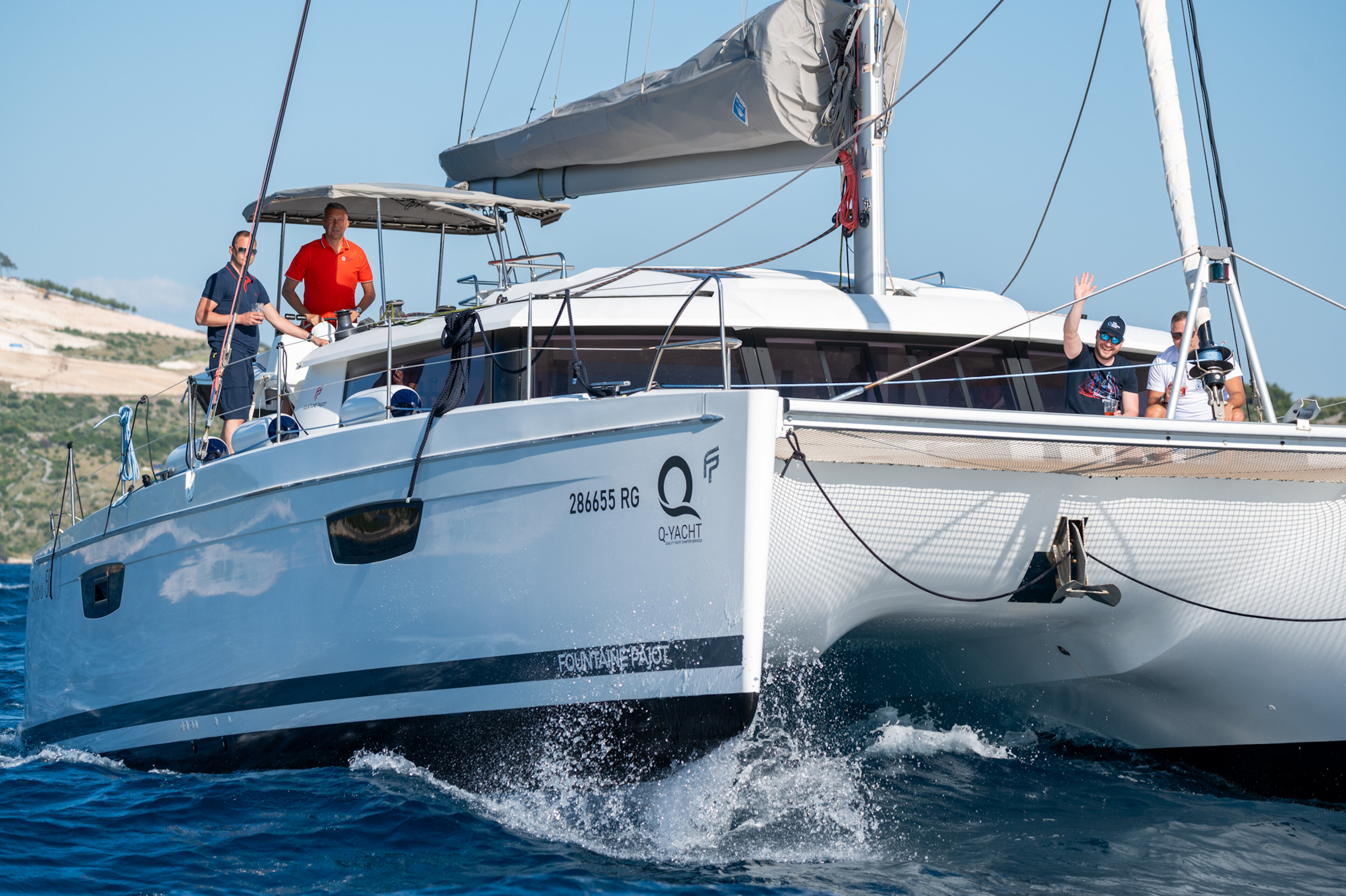 Fountaine Pajot Saba 50 - 4 + 2 cab. Franco Nero