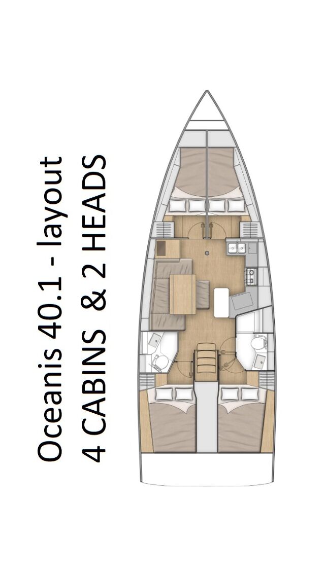 Oceanis 40.1 Dory