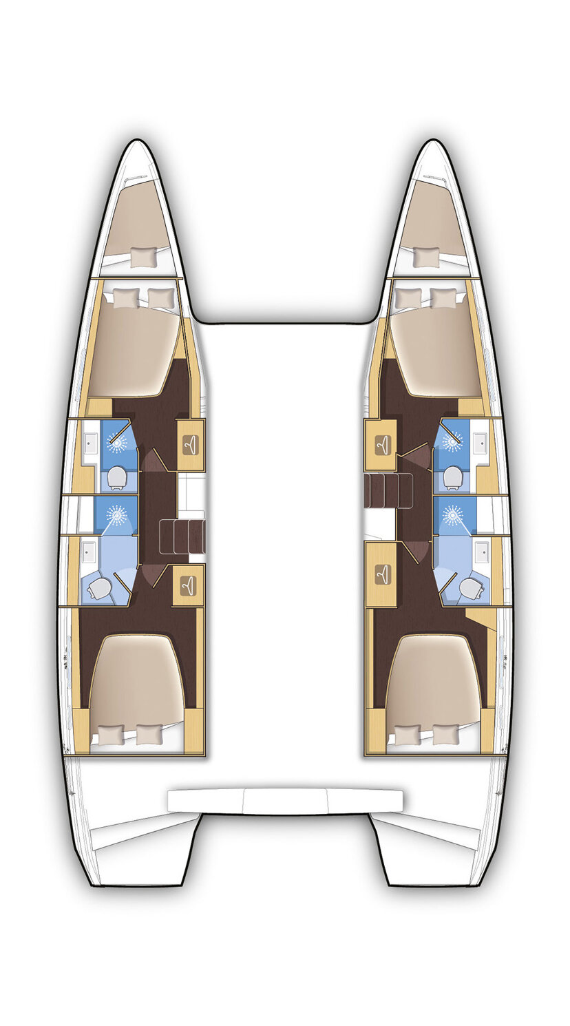 Lagoon 42 - 4 + 2 cab. Equilibrium