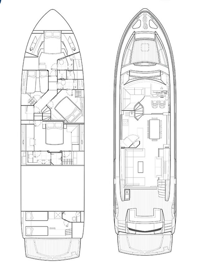 Sunseeker Manhattan 73 Goldeneye