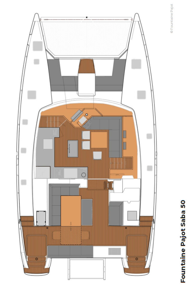 Fountaine Pajot Saba 50 - 6 cab Triumpho