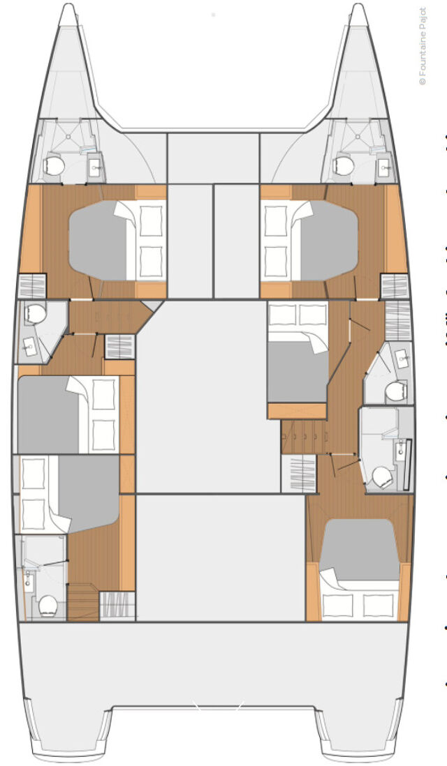 Fountaine Pajot Saba 50 - 6 cab Triumpho
