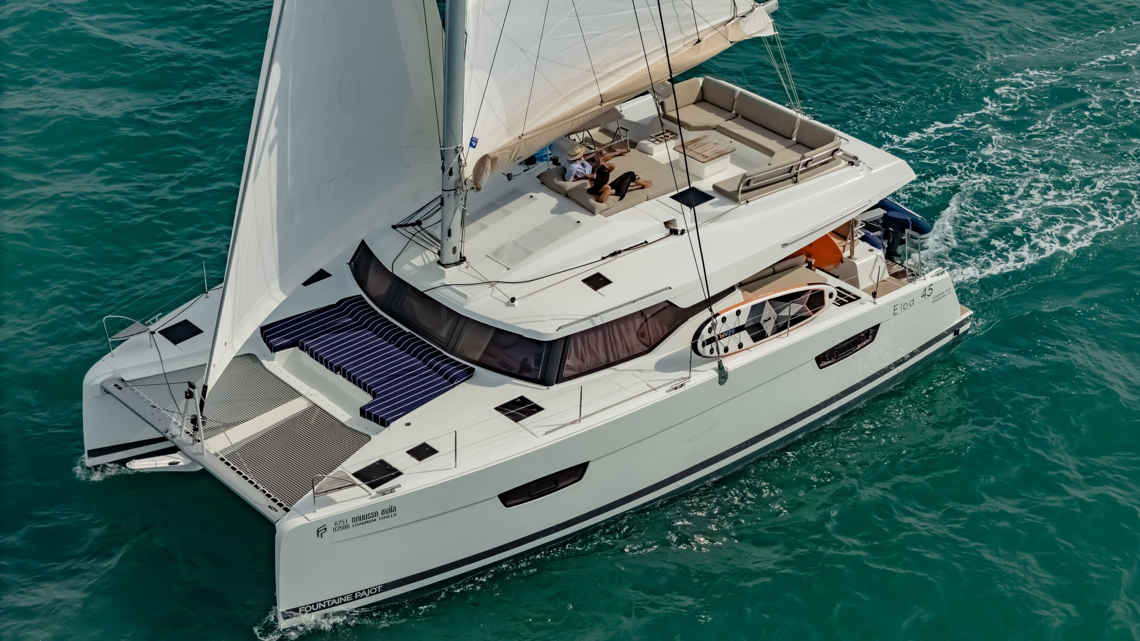 Fountaine Pajot Elba 45 - 3 + 2 cab. Chammak Challo
