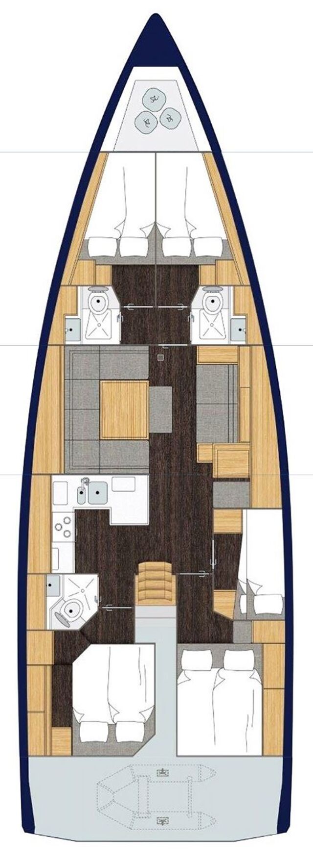 Bavaria C50 Style - 5 cab. Sea Queen