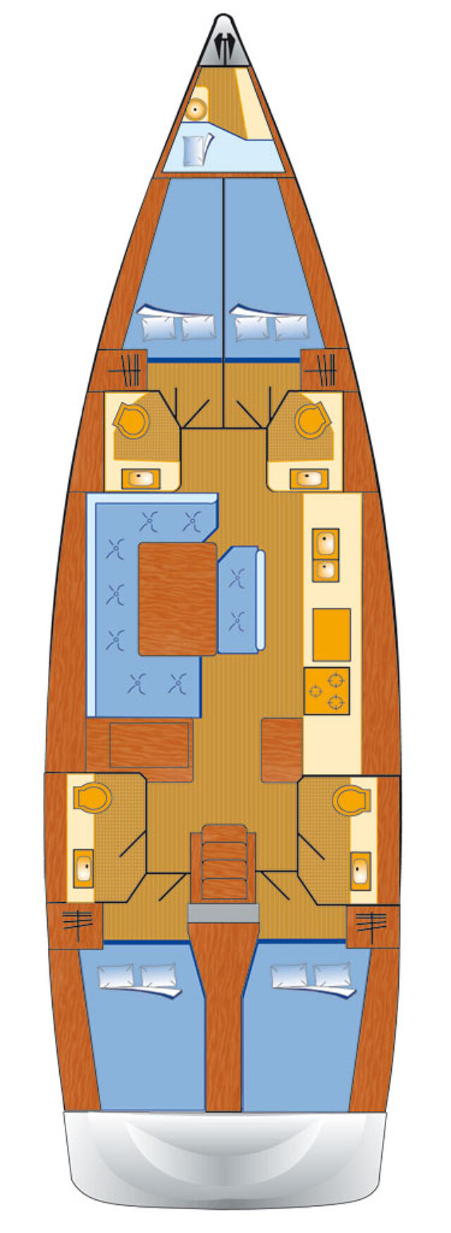 Sun Odyssey 519 - 4 + 1 cab. Alea