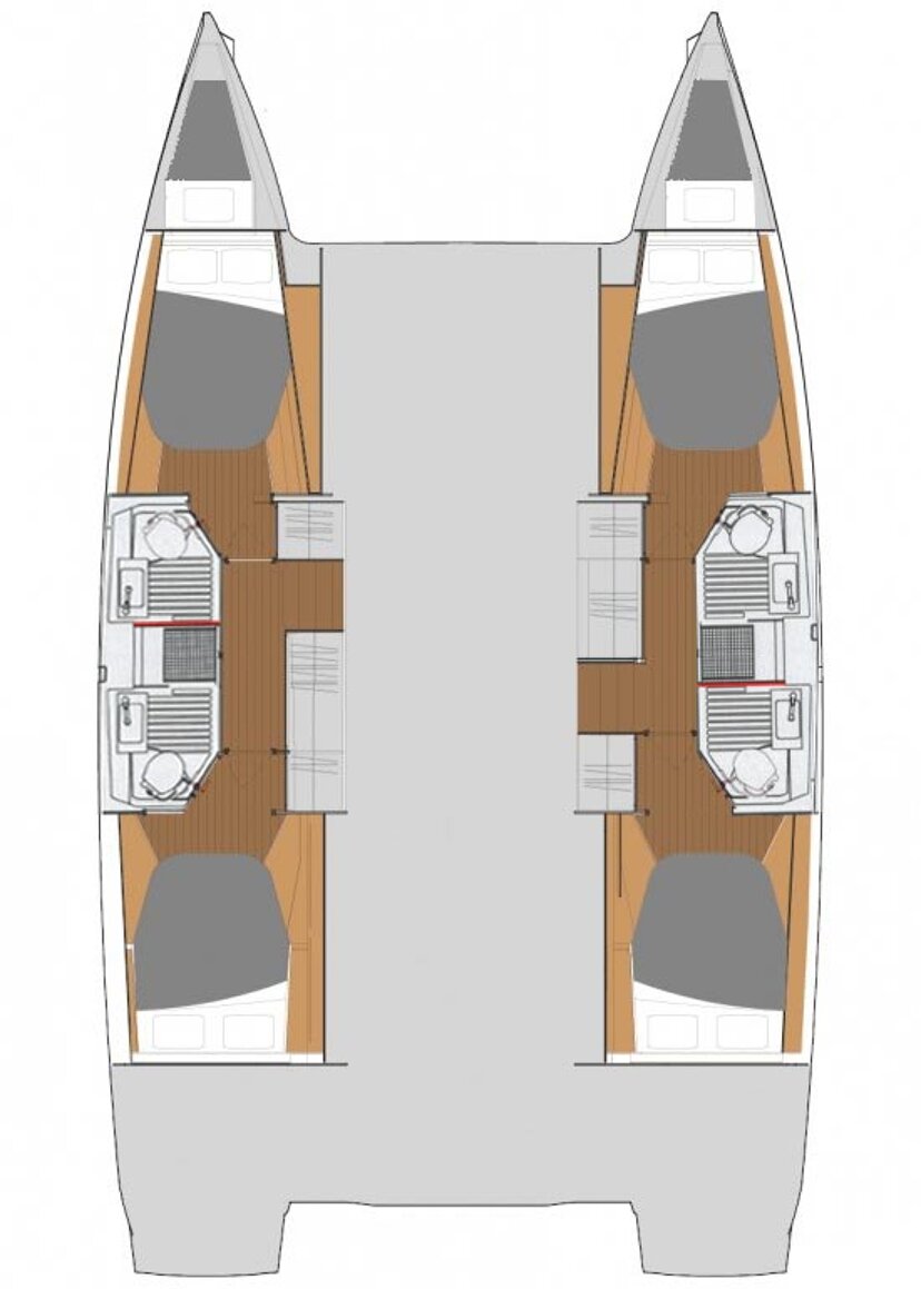 Fountaine Pajot Astrea 42 - 4 + 2 cab. Felis