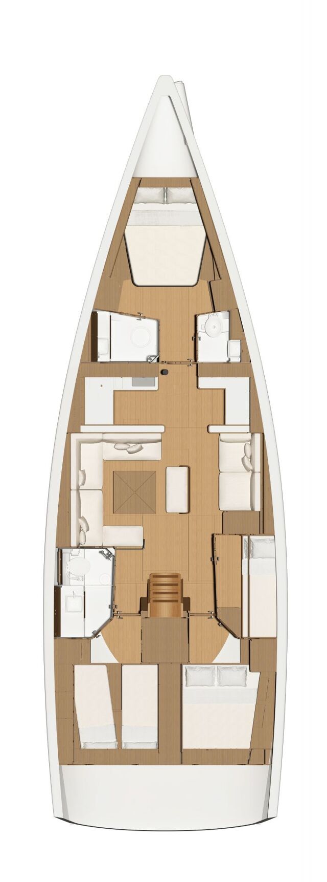 Dufour 520 GL - 4. cab Santa Maria Novella