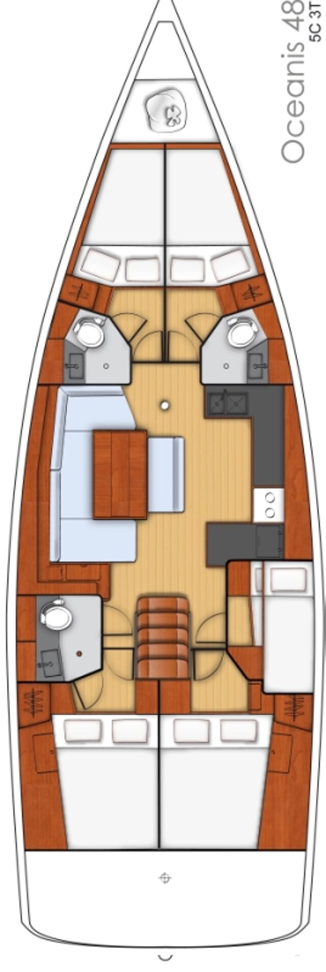 Oceanis 48 - 5 cab. Summer Dream