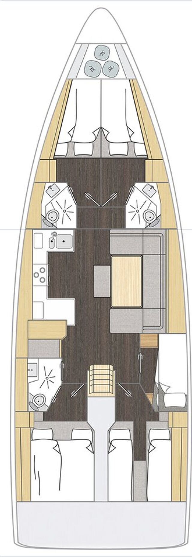 Bavaria C46 - 5 cab. Princess Laura