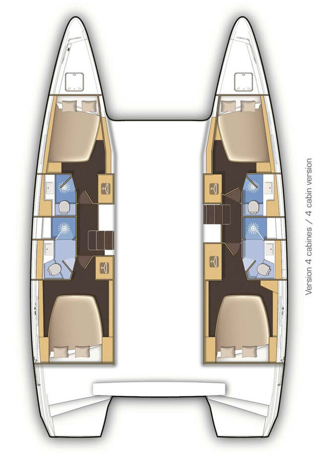 Lagoon 42 - 4 + 2 cab. Miss Nastazia