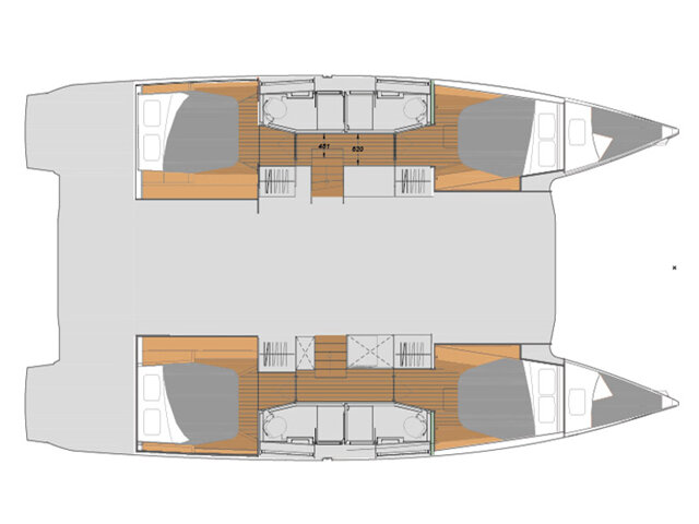 Fountaine Pajot Elba 45 - 4 + 2 cab. Alize