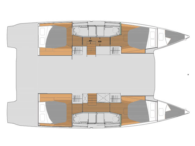 Fountaine Pajot Elba 45 - 4 + 2 cab. Alize
