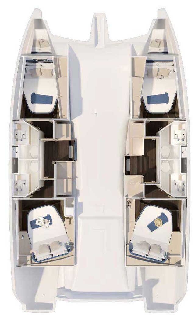 Fountaine Pajot New 41 Quatuor 4 Pepper