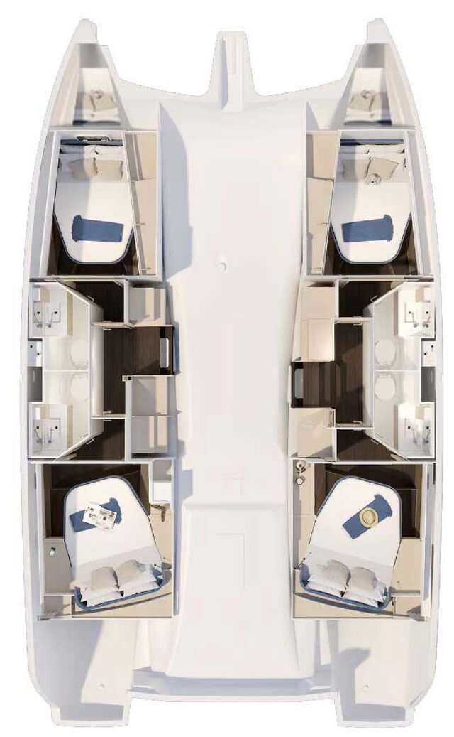 Fountaine Pajot New 41 Quatuor 4 Pepper