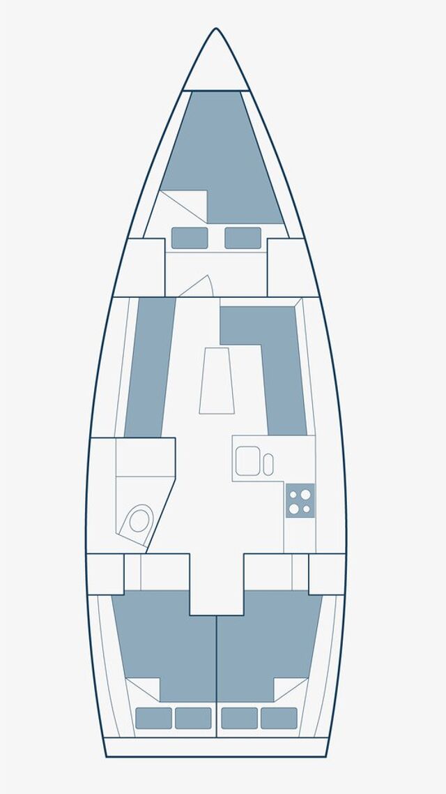 Bavaria Cruiser 37 - 3 cab. Mapalimi