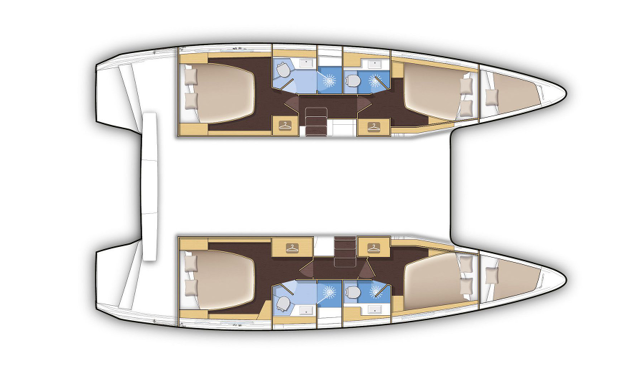 Lagoon 42 - 4 + 2 cab. Amici