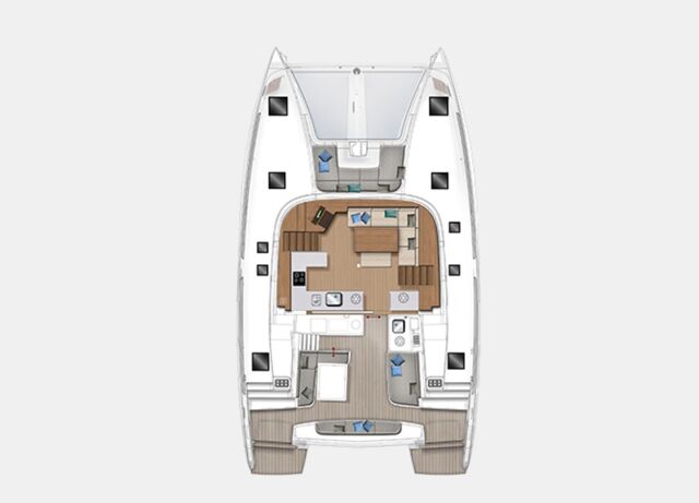 Lagoon 46 - 4 + 2 cab. Ella