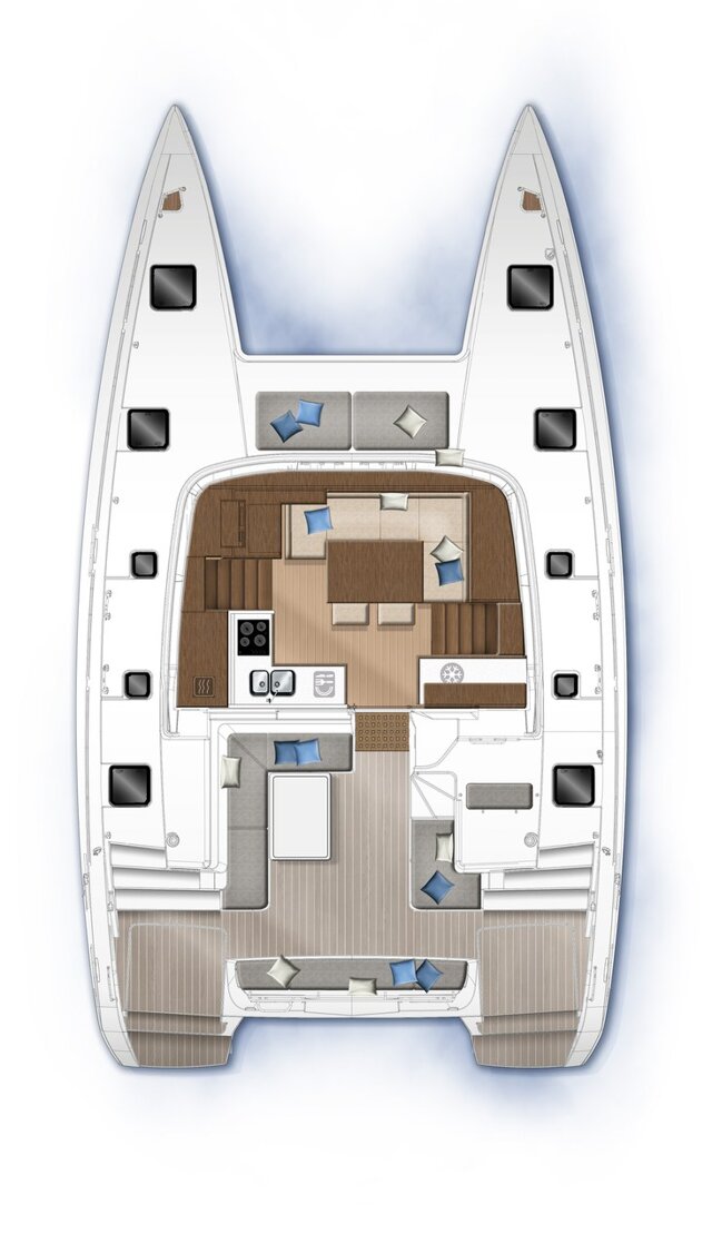 Lagoon 40 - 4 + 2 cab Pussycat