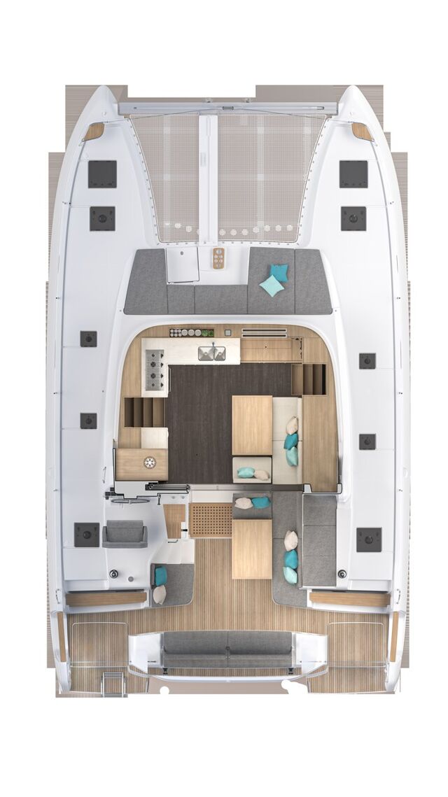 Lagoon 43 - 4 + 2 cab. Bunga Bunga