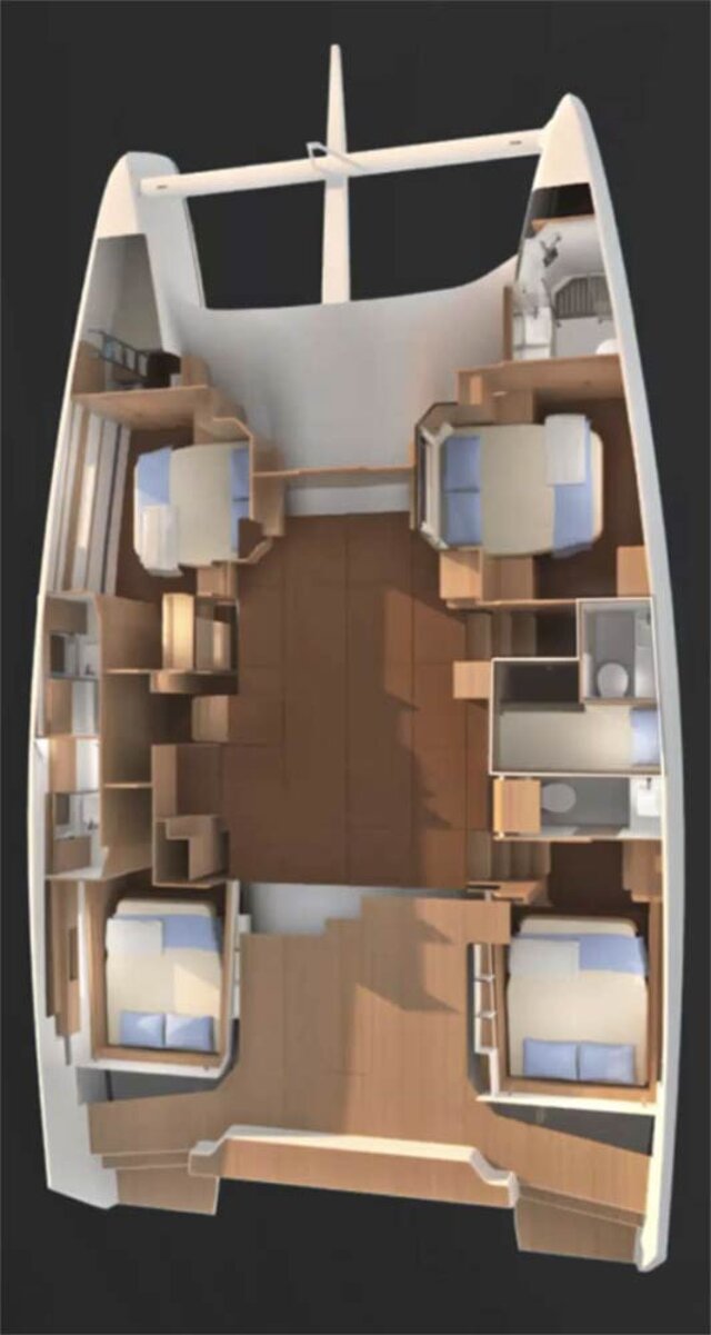 Dufour 48 Catamaran - 5 + 1 cab. Dreamland