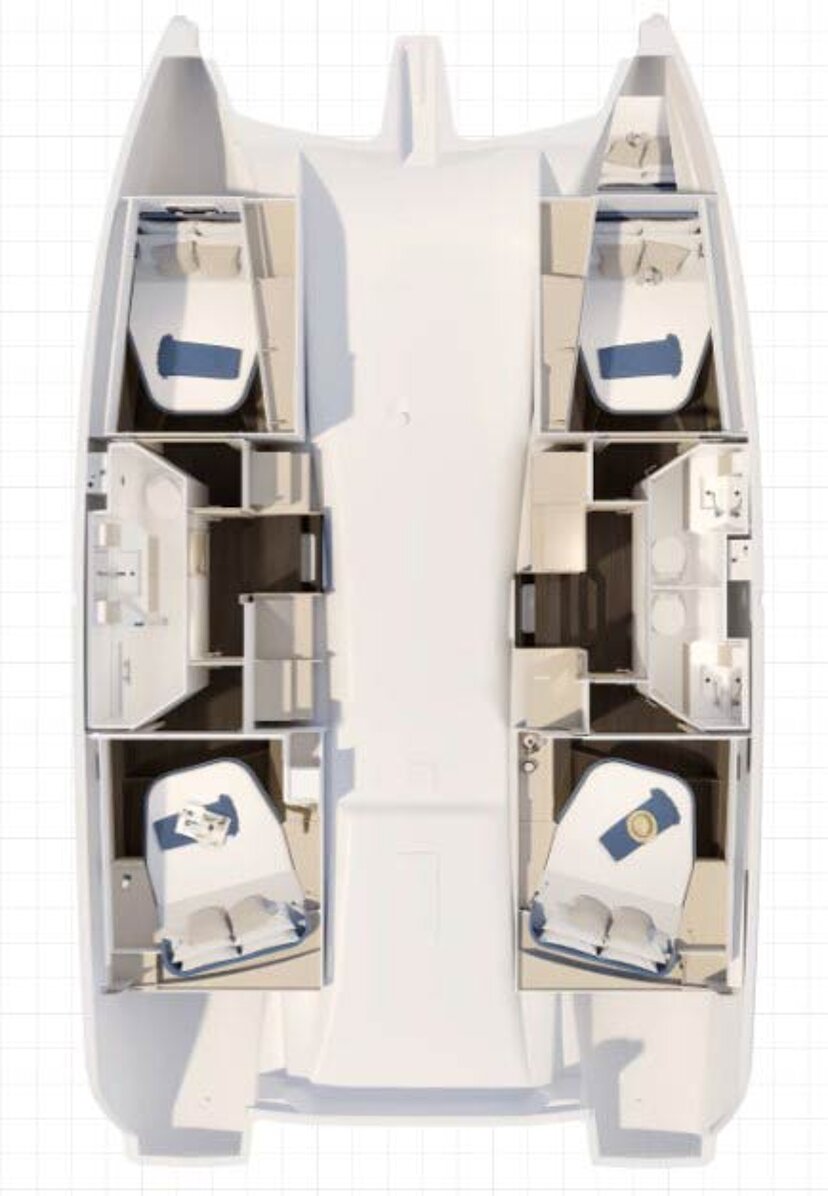 Fountaine Pajot New 41 Quatuor 4 Acamar