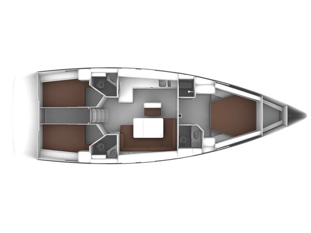 Bavaria Cruiser 46 Style - 3 cab. Penta 1