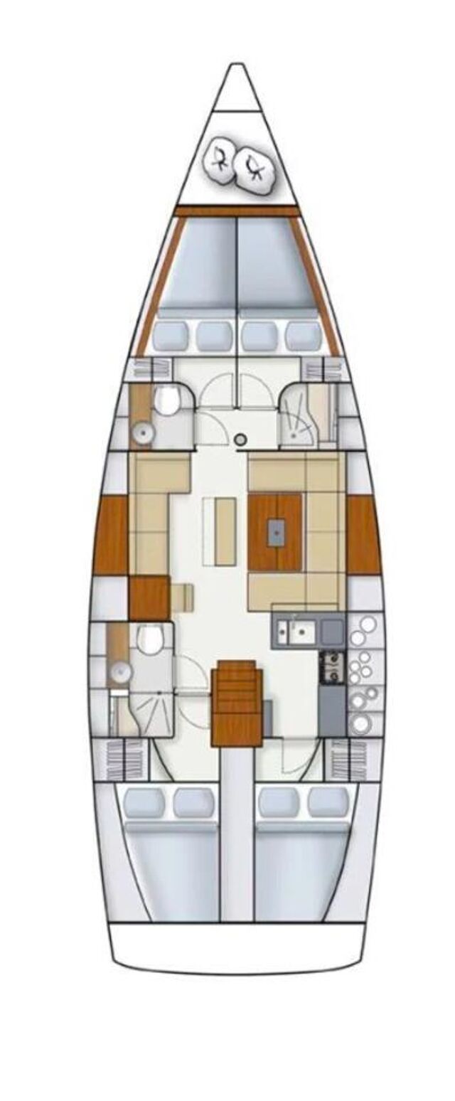 Hanse 445 Pina
