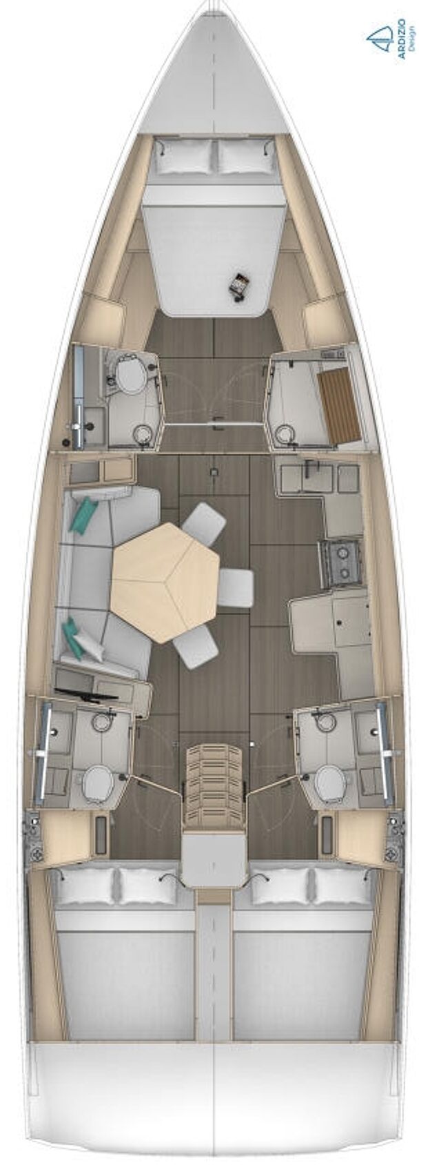 Dufour 44 - 3 cab. Bossa Nova