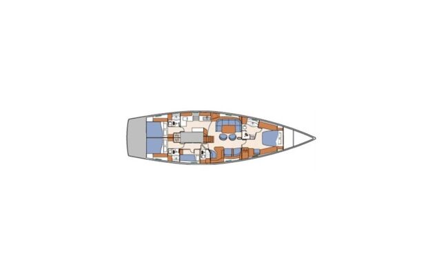 Beneteau 57 - 3 + 1 cab. Tajna