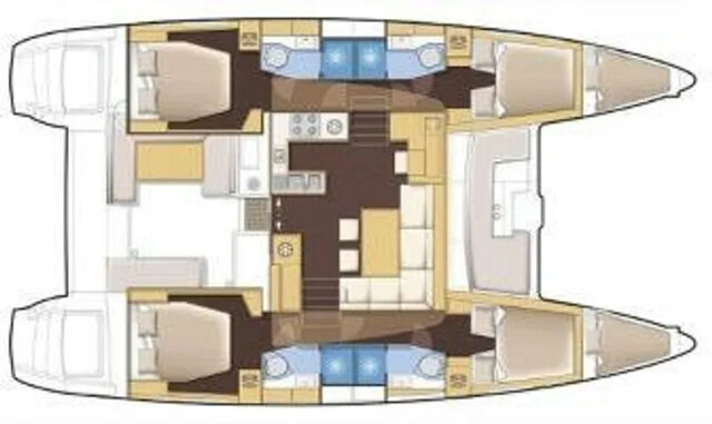 Lagoon 450 F - 4 + 2 cab. Altair