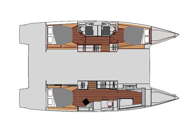 Fountaine Pajot Astrea 42 - 3 + 1 cab. Bôrev