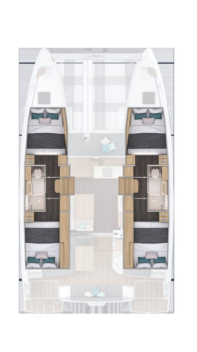 Lagoon 38 - 4 cab. Furia