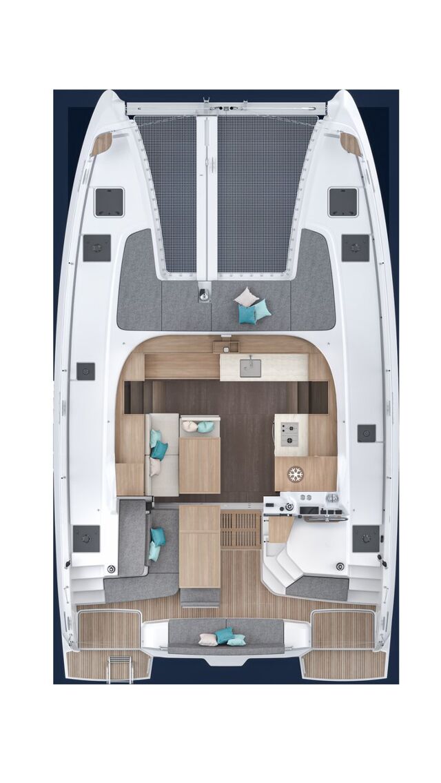 Lagoon 38 - 4 cab. Furia