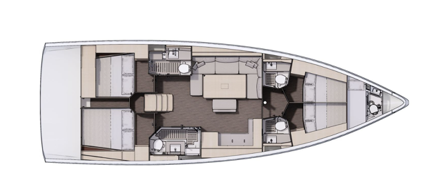 Dufour 470 - 4 + 1 cab. Marco Polo