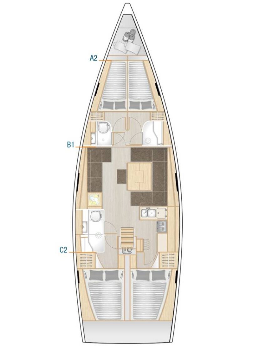 Hanse 458 Theodora
