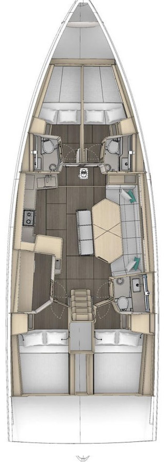 Dufour 48 Ocean Rose