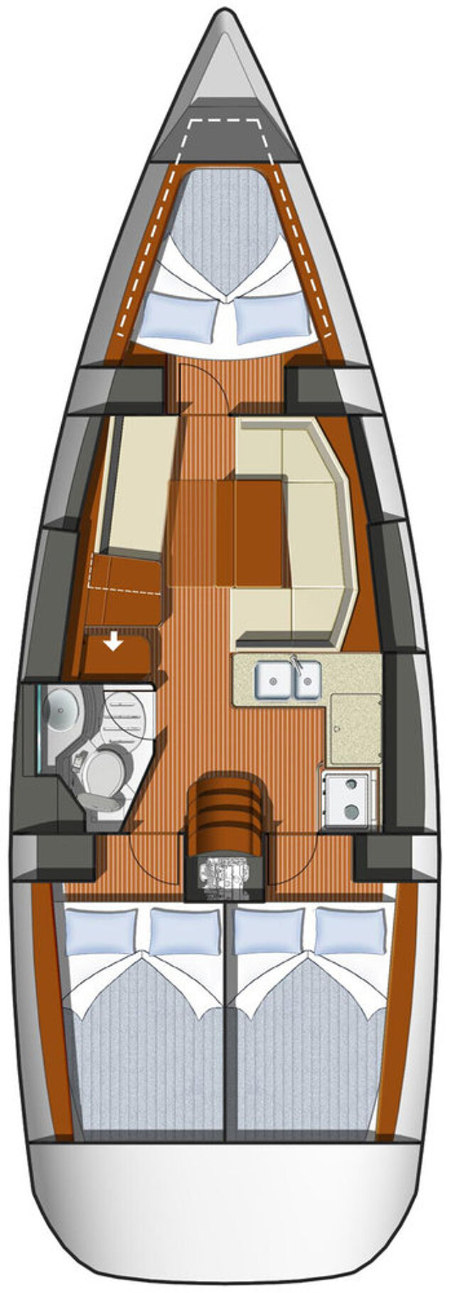 Sun Odyssey 36i Izella