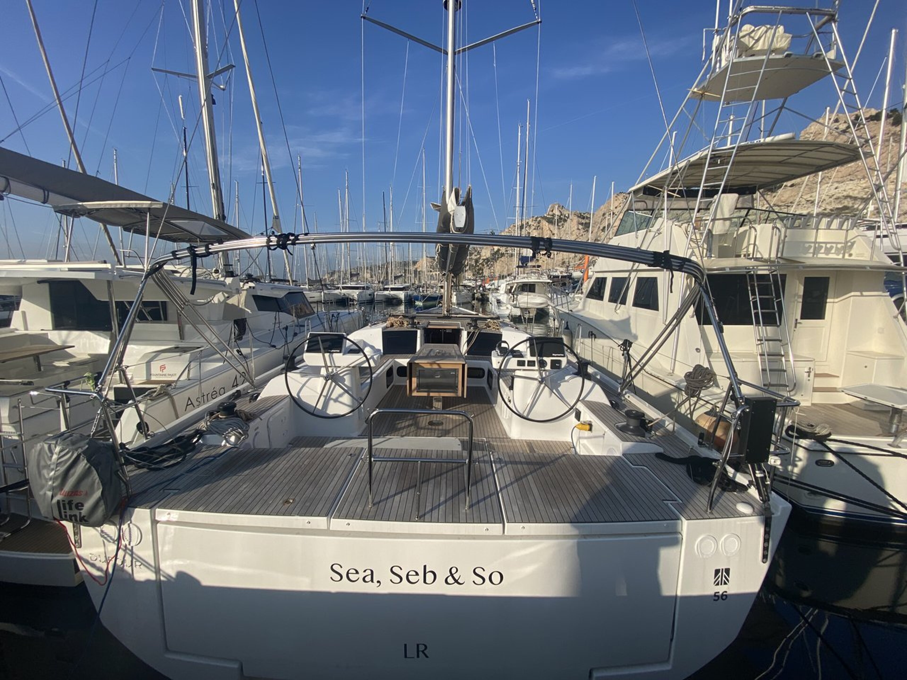 Dufour Exclusive 56 - 3 + 1 cab. Sea, Seb & So