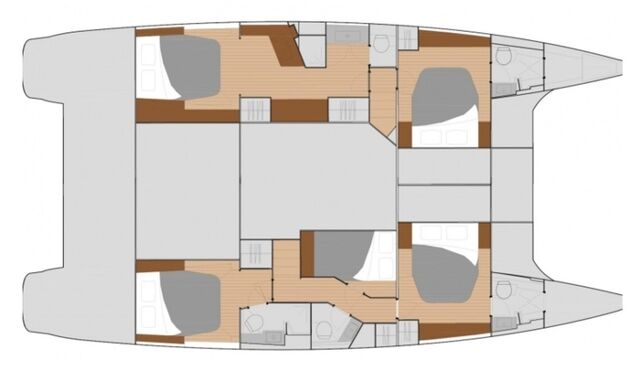 Fountaine Pajot Saba 50 - 5 + 2 cab. Polynesy