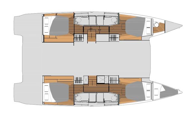Fountaine Pajot Elba 45 - 4 + 1 cab. Summer Flow