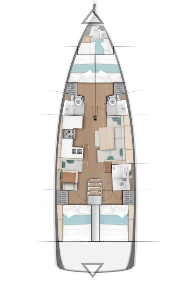 Sun Odyssey 490 - 4 + 1 cab. Sofiya
