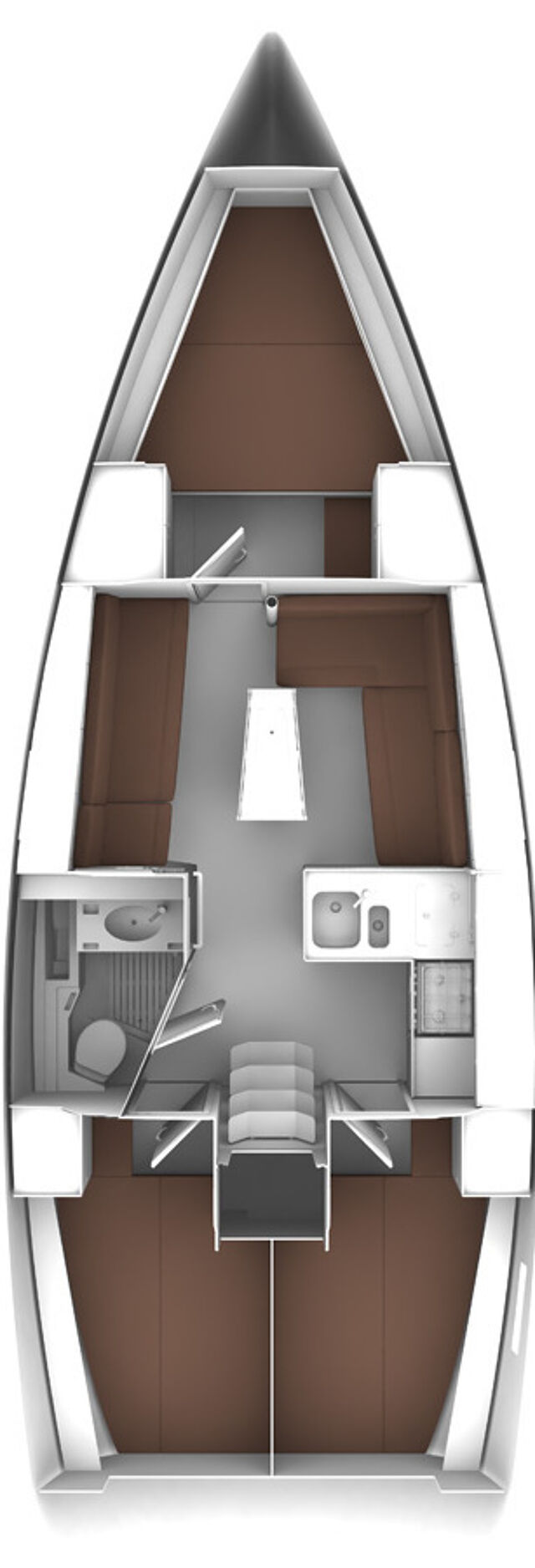 Bavaria Cruiser 37 - 3 cab. Kedi