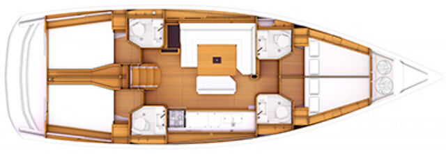 Sun Odyssey 479 - 4 cab. ECONOMY