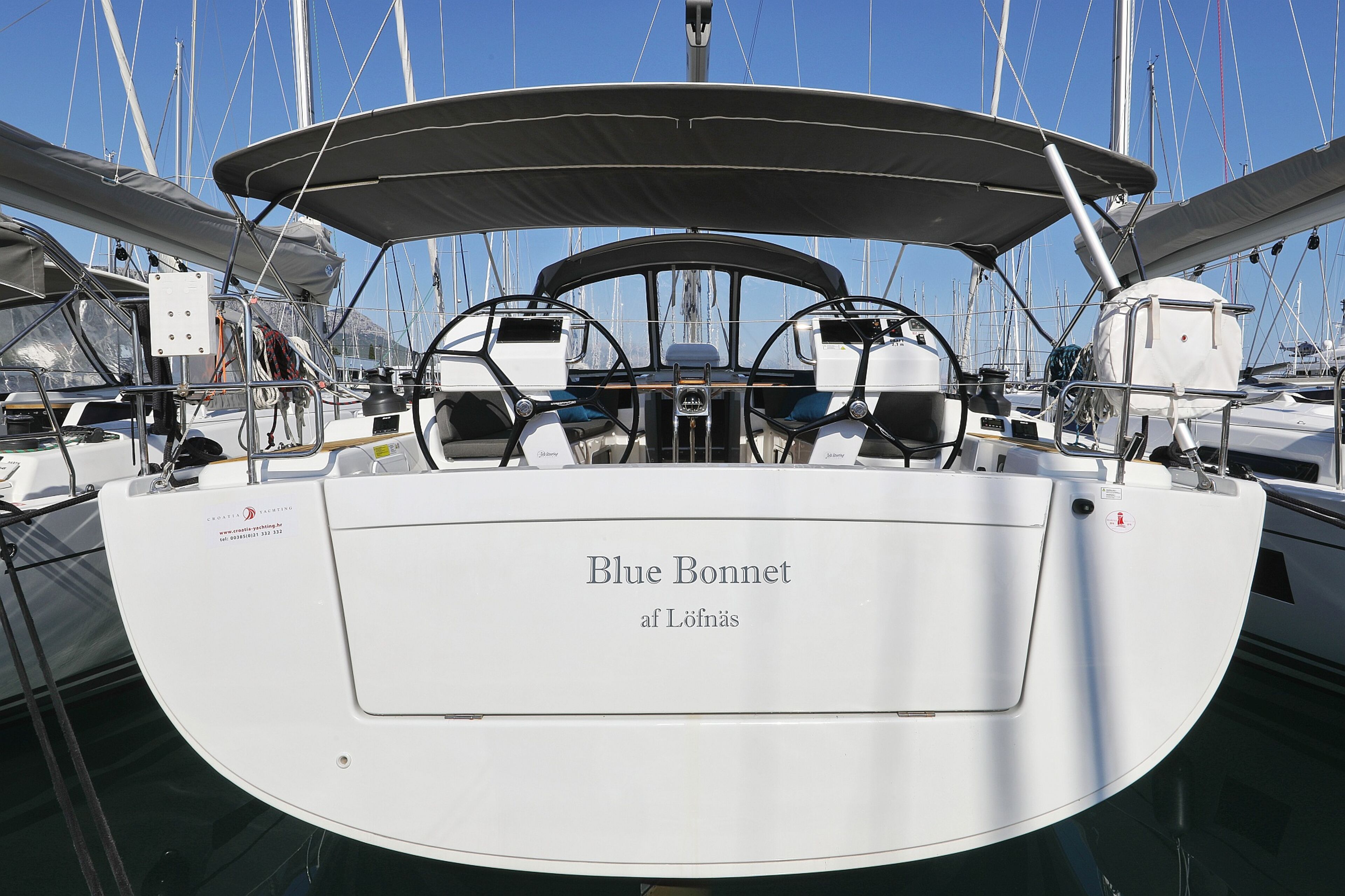 Hanse 505 - 4 + 1 cab. Blue Bonnet af Lovnas - OW