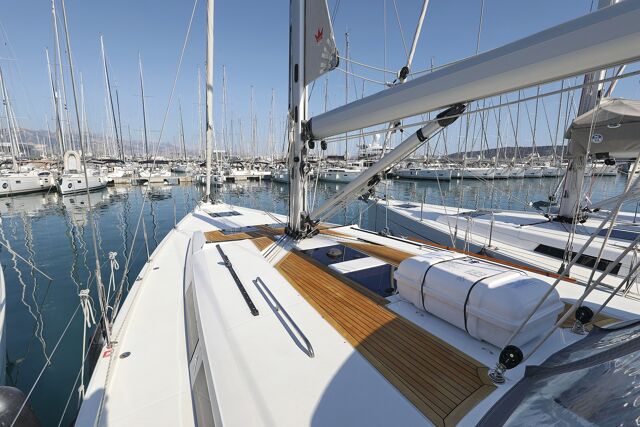 Hanse 505 - 4 + 1 cab. Blue Bonnet af Lovnas - OW